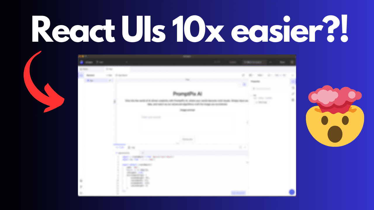 Build A Stunning Generative AI App with a React IDE